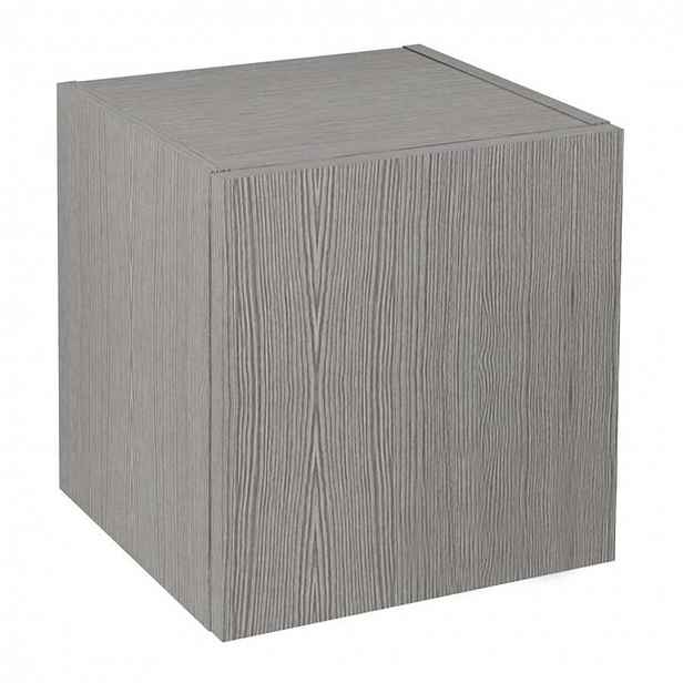 Sapho Espace - Skříňka 35x35x32 cm, 1x dvířka, P/L, dub stříbrný ESC730-1111