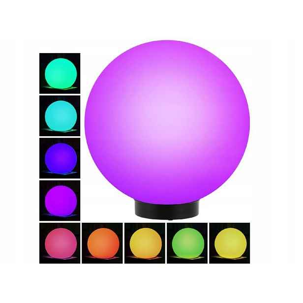 Greenblue Solární Zahradní Lampa Kula 25X25X58 CM Led Pro Osvětlení Zahrad