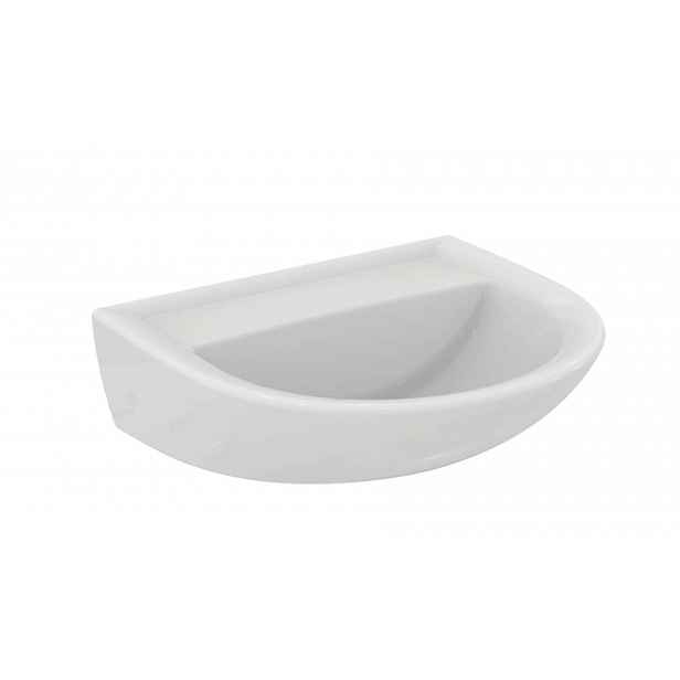 Ideal Standard Eurovit - Umyvadlo 55x46 cm, bez přepadu, bez otvoru pro baterii, bílá W329901