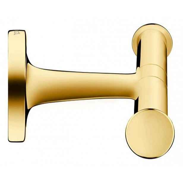 Duravit Starck T - Dvojitý držák toaletního papíru, zlatá 0099383400