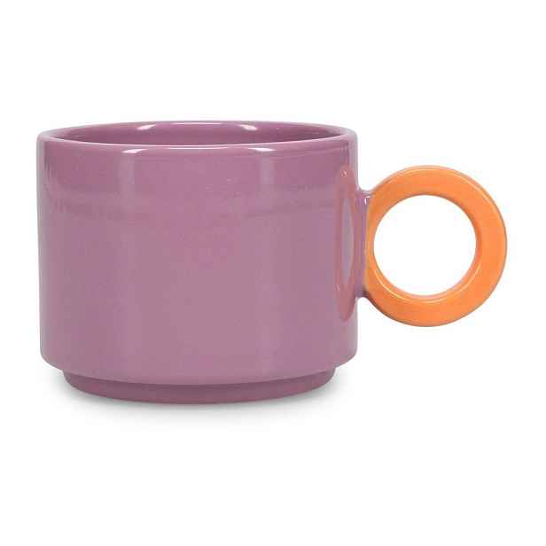 Fialový kameninový hrnek 280 ml Lou – ONA