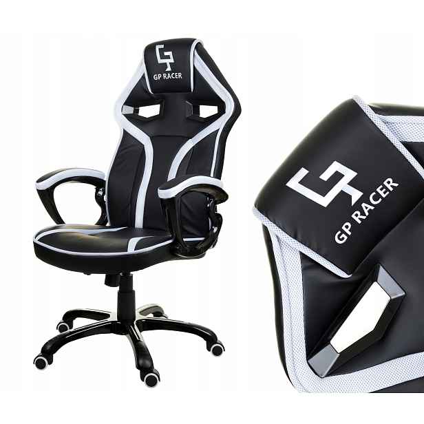 Giosedio Herní křeslo černé Herní Gpr