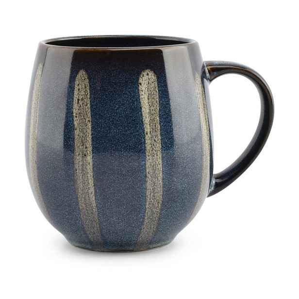 Modrý kameninový hrnek 430 ml Muggies – Salt&Pepper