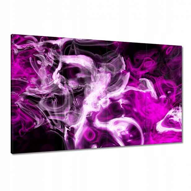 Obrazy 120x80 Fialové plameny