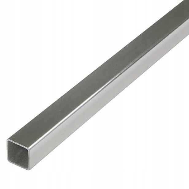 Čtvercový profil z nerezové oceli 15x15 mm Inox 1 m