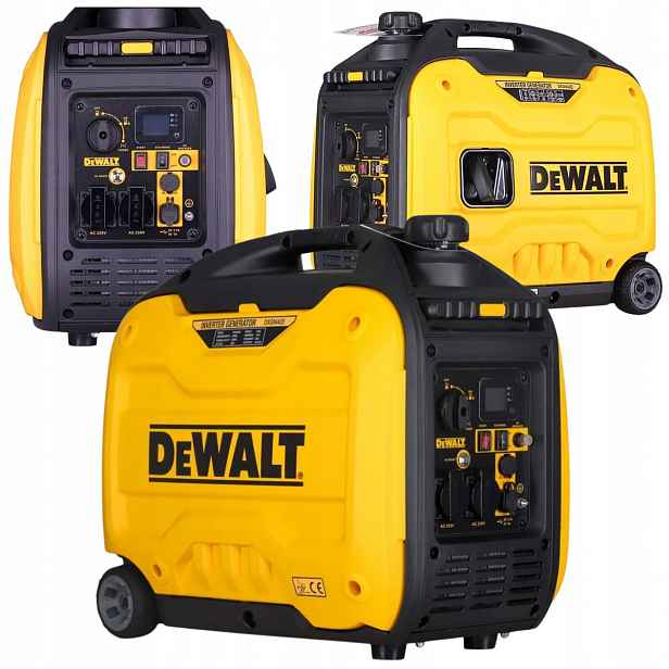 Přenosný Jednofázový Generátor 4200W 8L Dewalt DXGNI42E
