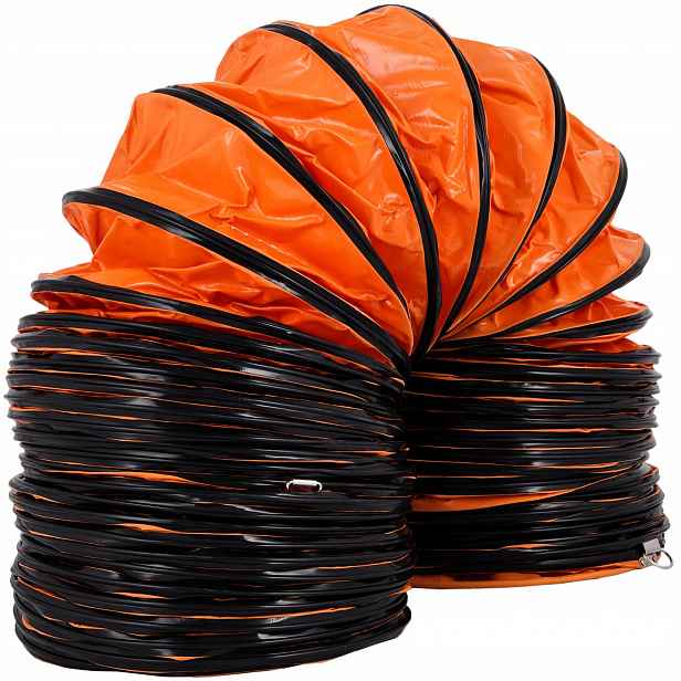 Pružný ventilační kabel Pvc 10 m fi300 mm pro ventilátor