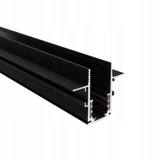 Podomítková lišta Magnetic černá 2 m MT0007 MaxLight
