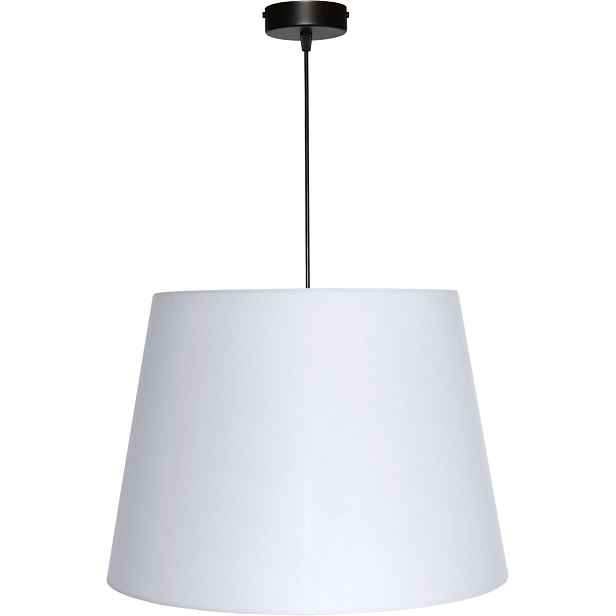 Závěsná lampa Závěsný lustr E27 Bílý Studený Kužel 30x40 h28 Mirano