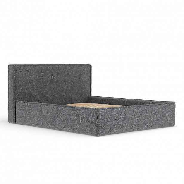 Maison de Reve ČALOUNĚNÁ POSTEL Lounge, 180/200 cm, tmavě šedá