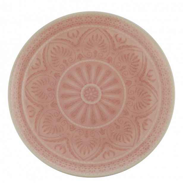 Butlers SUMATRA Talíř 21 cm - sv. růžová