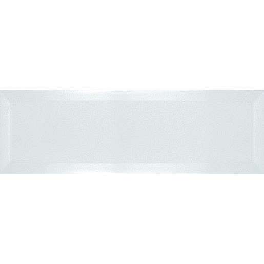 Obklad Ribesalbes Chic Colors blanco bisel 10x30 cm mat CHICC1301