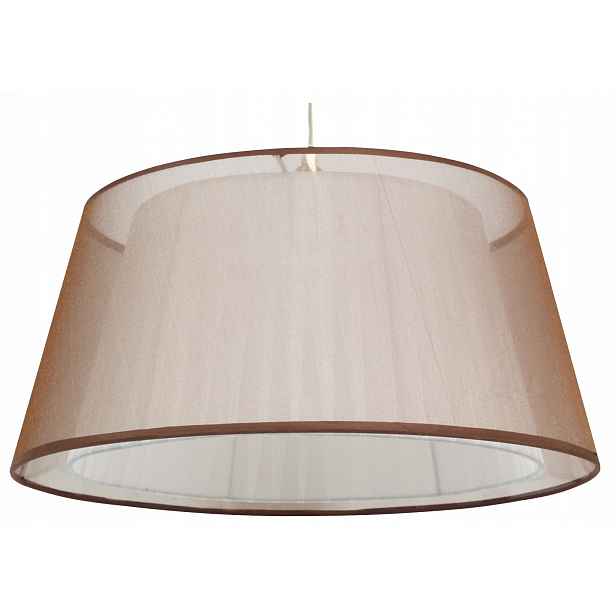 Hnědá závěsná lampa E27 Charlie Candellux