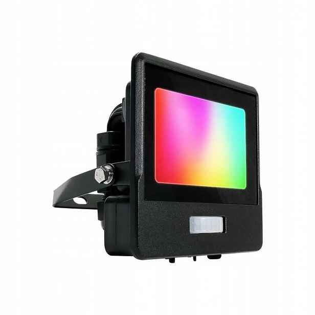 V-tac Led zářič Wi-fi 10W pohybový senzor s smart manžetou VT-5191S Rgb