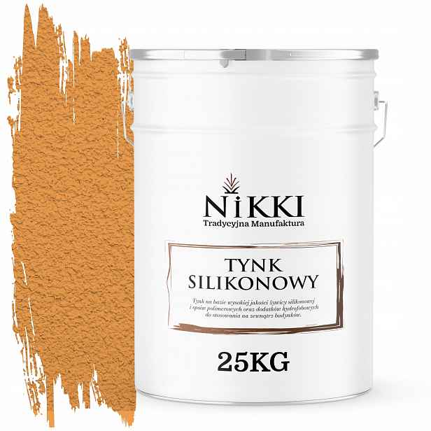 Silikonová Fasádní Omítka Oranžová F766 25 Kg Beránek Granulace 1.0 mm