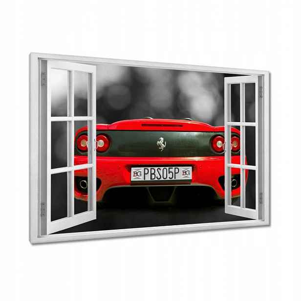 Obrazy 90x60 Červené Ferrari