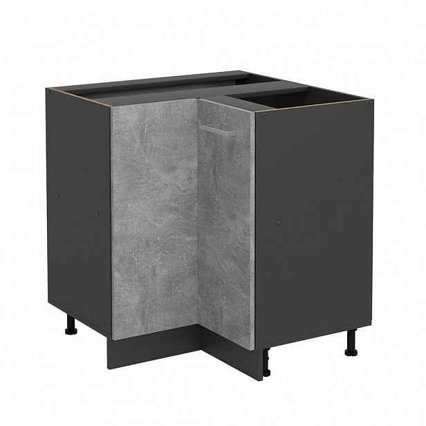 Vicco ROHOVÁ SKŘÍŇKA R-Line Beton 75.6 cm bez pracovní desky