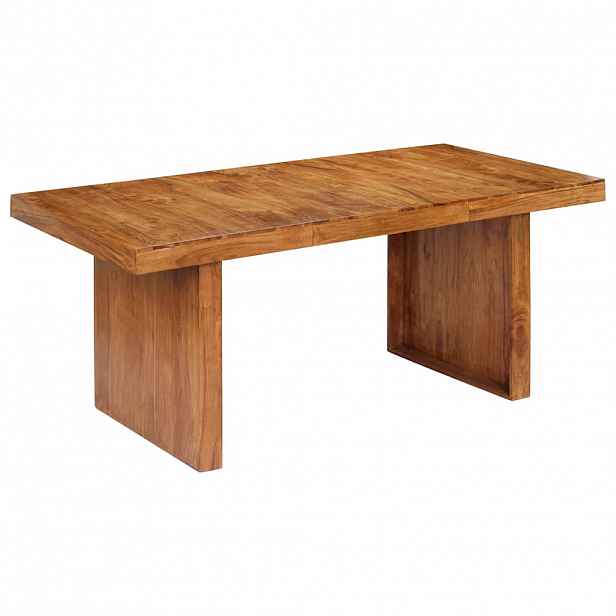 vidaXL Jídelní stůl 180 x 90 x 75 cm masivní akáciové dřevo