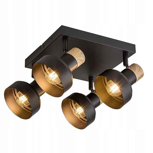 Stylová spotová reflektorová lampa do obývacího pokoje, moderní osvětlení