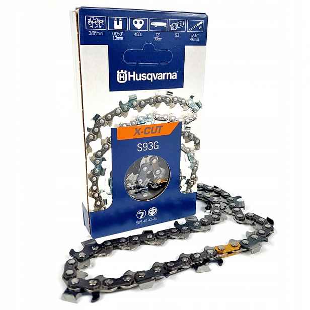Pilový řetěz Husqvarna S93G 3/8 1,3 mm 45 článků 585404245