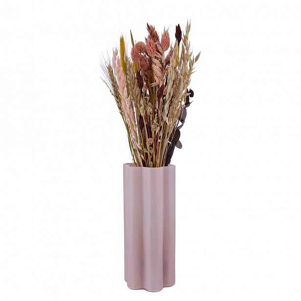 Butlers BLOSSOM Váza 23 cm - sv. růžová