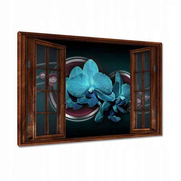 Obrazy 120x80 Modrý orchidej