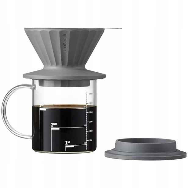 Buydeem Sada Pro Překapávač Drip Coffee Brewer CD1024 Ink Grey