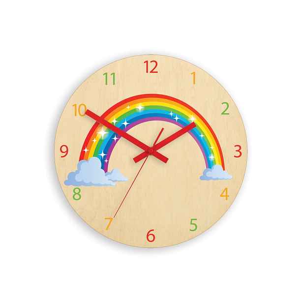 Dywany Lusczow Nástěnné hodiny Rainbow