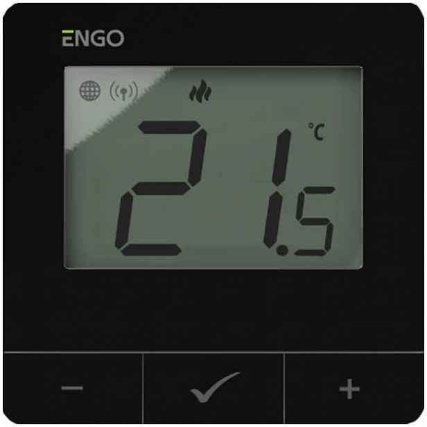 Engo Controls E25-230B – internetový nástěnný regulátor teploty
