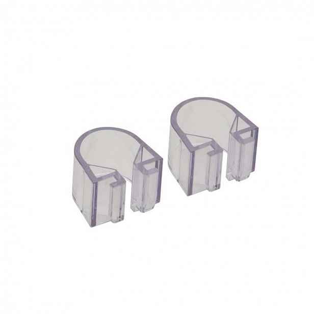 Hansgrohe - Svorky, průměr 25 mm, pro misky na mýdlo Casetta'D, 2 ks, čirá 96192000