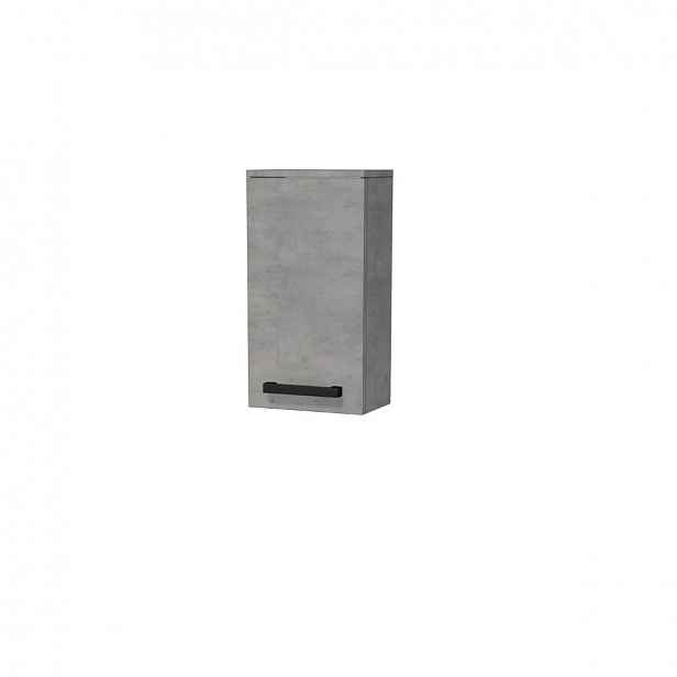 Koupelnová skříňka nízká SAT Cube Way 32,5x63x20 cm beton mat CUBE3CH32BE