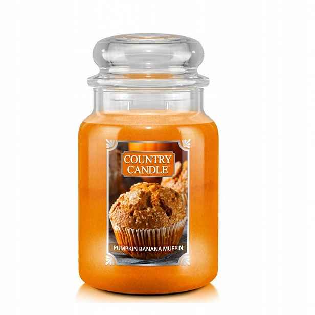 Velká svíčka Pumpkin Banana Muffin Country Candle
