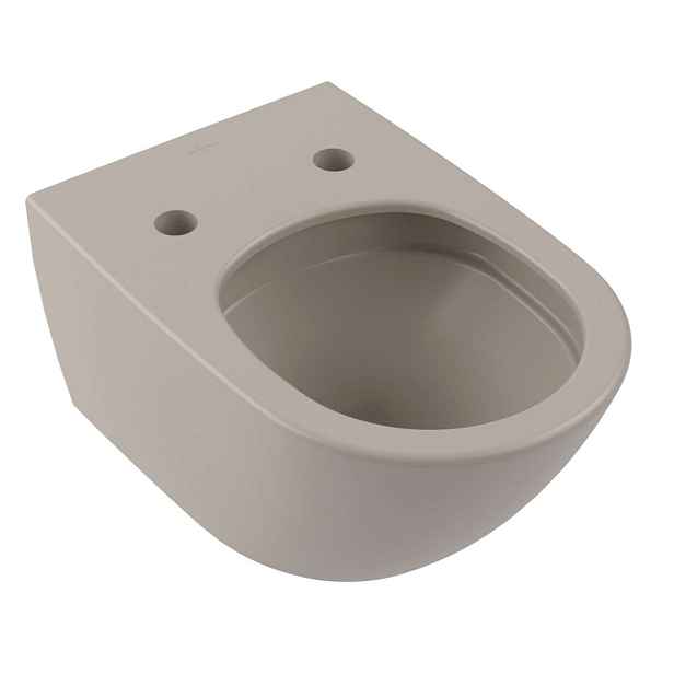 Villeroy & Boch Antao - Závěsné WC, DirectFlush, CeramicPlus, TwistFlush, Almond 4674T0AM