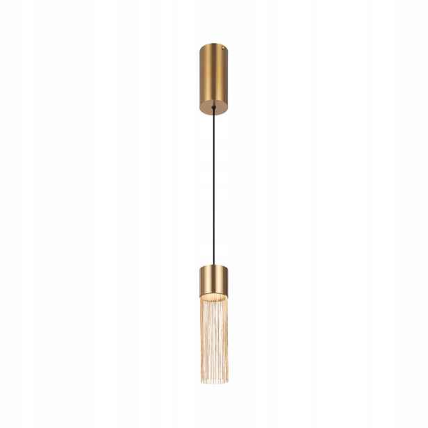 Zlatá závěsná Led lampa 5W Imaginary Maytoni Moderní stropní lampa