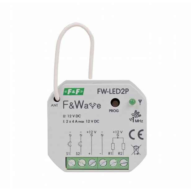 Dvoukanálový Led ovladač FW-LED2P pro plechovku F&Wave F&f 9319