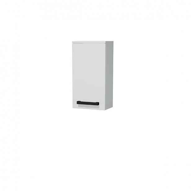 Koupelnová skříňka nízká SAT Cube Way 32,5x63x20 cm bílá lesk lesk/mat CUBE3CH32BL