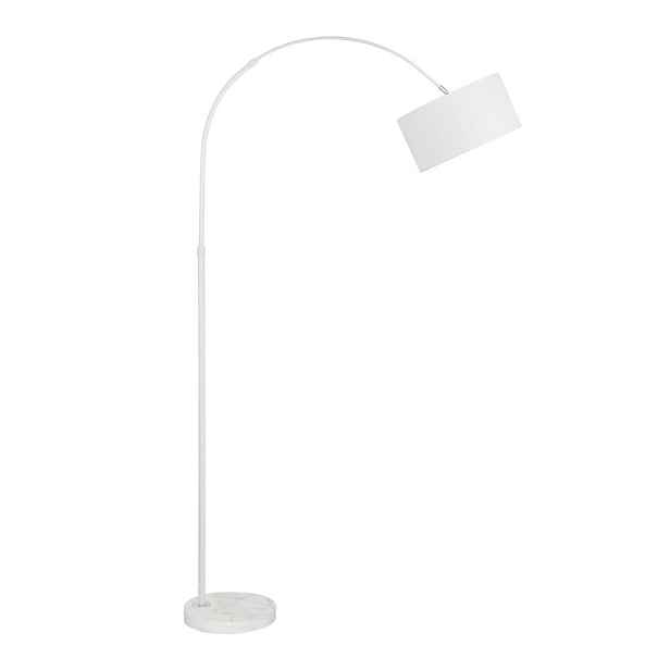 Bílá kamenná stojací lampa (výška 180 cm) Sama – Nova Luce