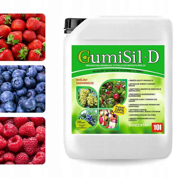 Biostimulátor pro ovoce a ovocné rostliny Hnojivo Gumisil-d 10L