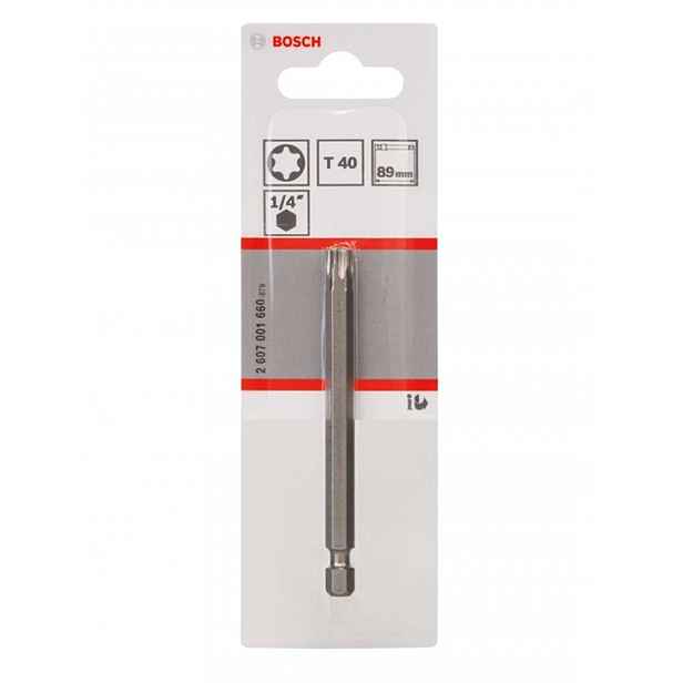 Bosch - Bit T40, délka 89 mm 2607001660