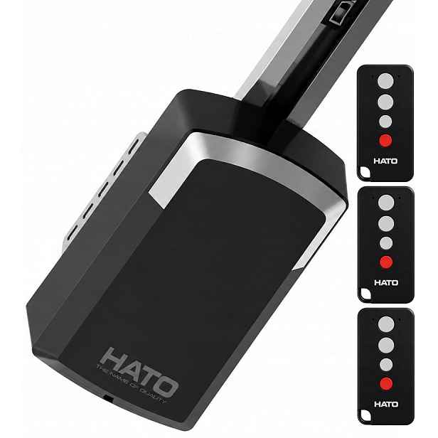 Pohon pro garážová vrata Hato Silent 300 -3 x dálkové ovládání 1000N