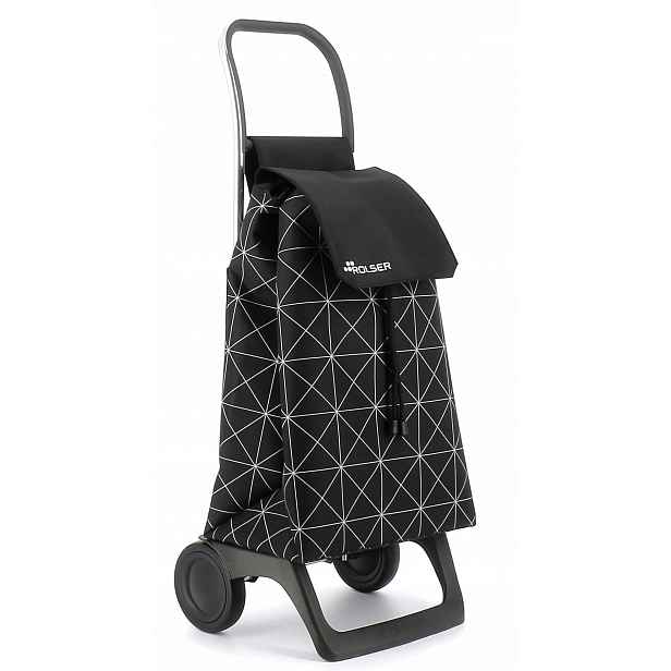 Rolser Baby Star Mf Joy-1800 nákupní taška na kolečkách, černo-bílá