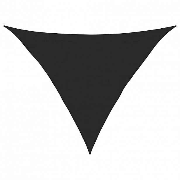 vidaXL Stínící plachta 160 g/m² černá 5 x 5 x 6 m HDPE