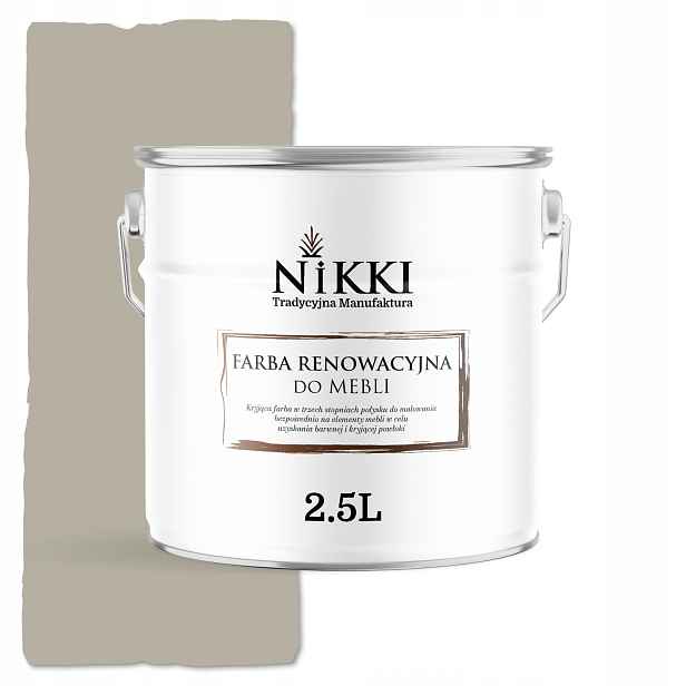 Barva Na Kuchyňský Nábytek Čela Skříněk Šedá Béžová RAL7032 Polomatná 2,5L