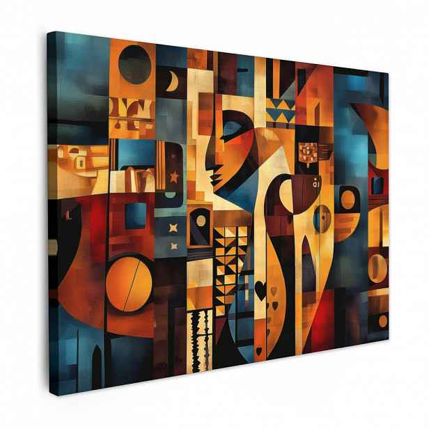 MuchoWow OBRAZ NA PLÁTNĚ Obrázky - Abstrakt - Symboly 40x30 cm