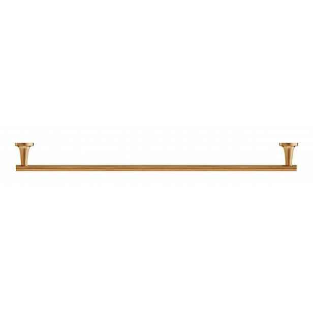 Duravit Starck T - Držák ručníku, délka 80 cm, kartáčovaný bronz 0099430400