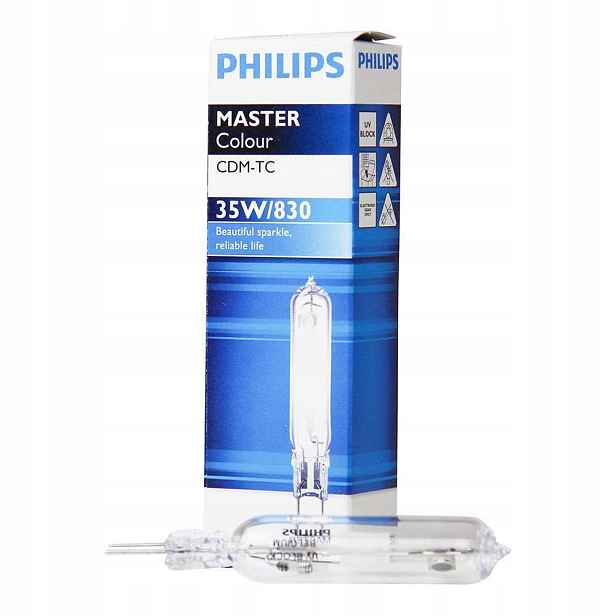 Metalhalogenidová lampa Philips Cdm-tc 35W 830 G8,5 230V 3000K MASTERColour