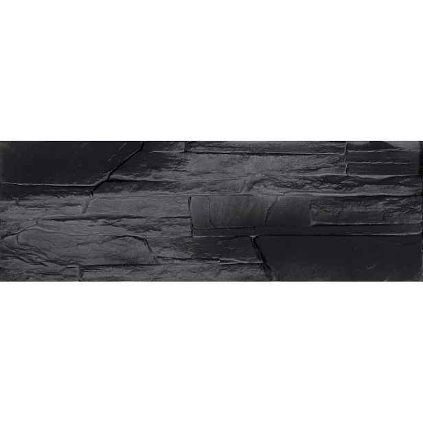 Obklad Fineza Brelo Antracit 37,5x12,5 cm reliéfní BRELOAN (bal.0,420 m2)