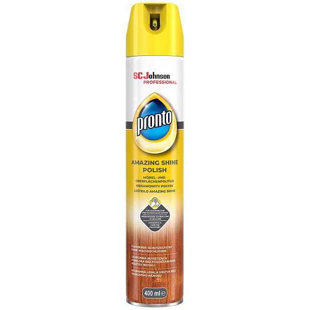 Pronto Amazing Shine Polish 400ml hnědé