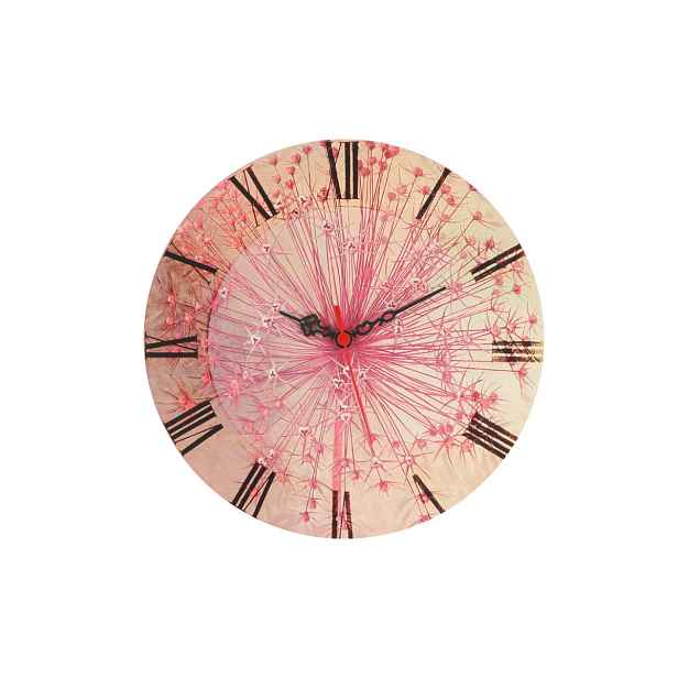 Wallity Nástěnné hodiny Rosé 30 cm růžové