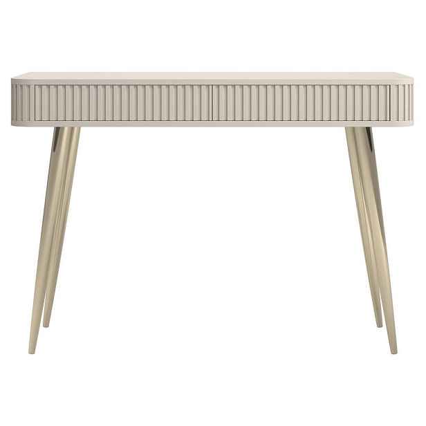 Selsey TOALETKA Ovarlo greige se 2 zásuvkami 113 cm